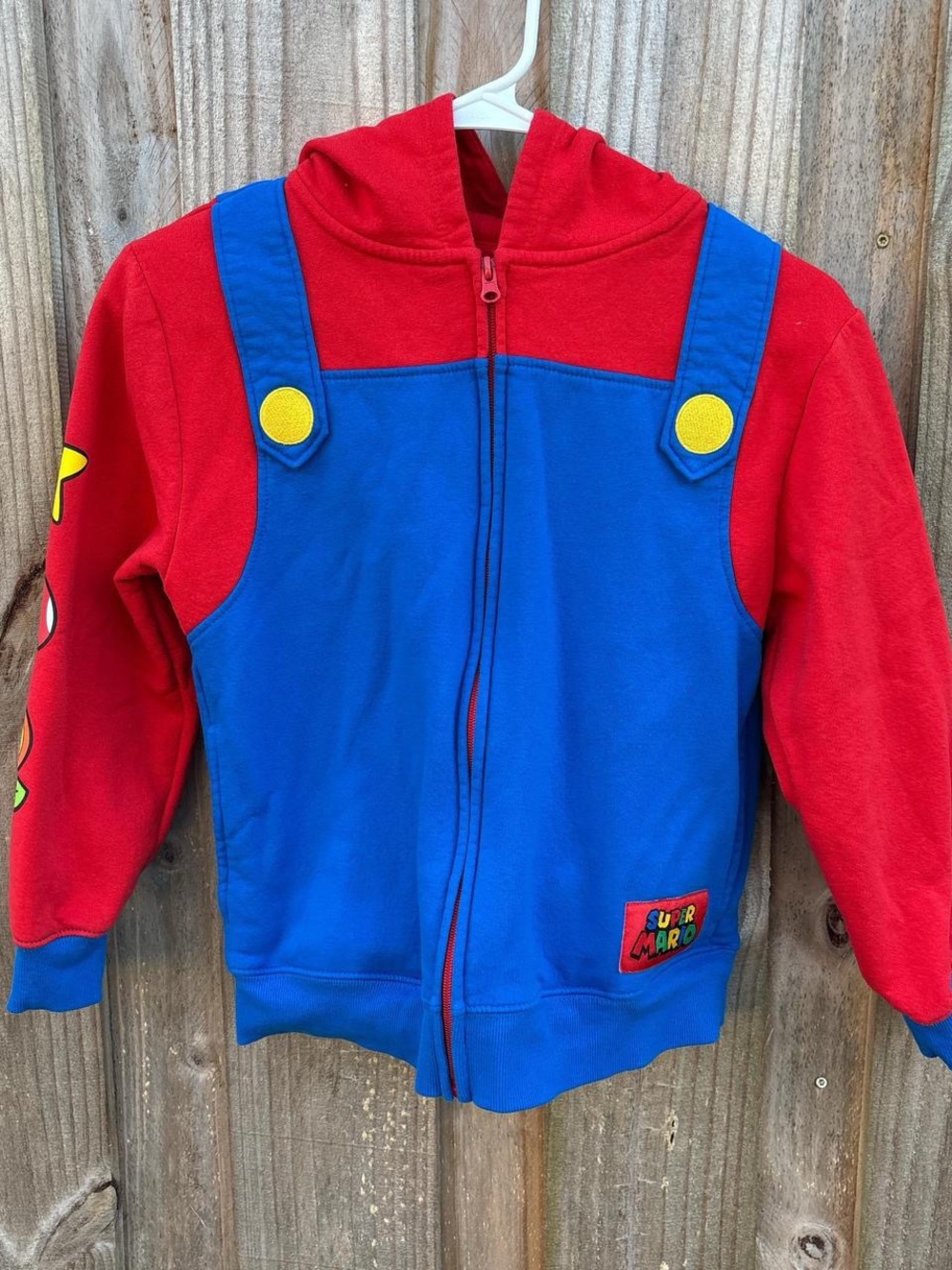 Kids Nintendo Super Mario zipper Hoodie boys